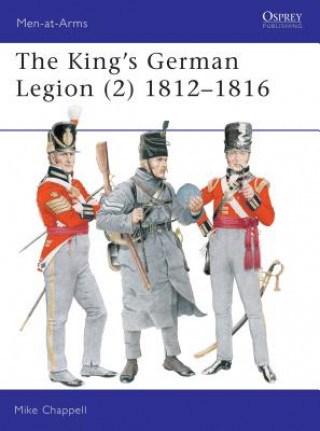 Kniha King's German Legion (2) Mike Chappell