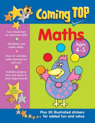 Kniha Coming Top: Maths - Ages 4 - 5 Jill Jones