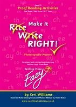 Livre Make it Right CERI WILLIAMS