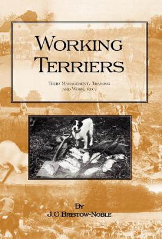 Carte WORKING TERRIERS - Their Management, Training and Work, Etc. J.C. BRISTOW-NOBLE