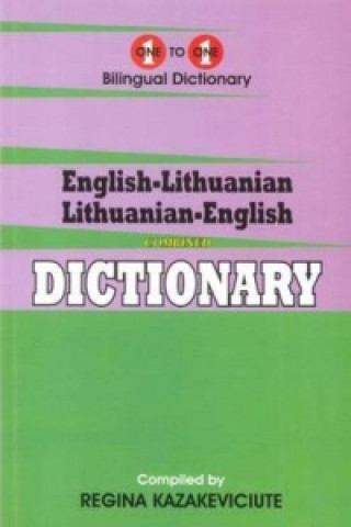 Kniha One-to-one dictionary R. Kazakeviciute