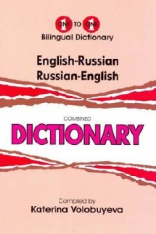 Kniha One-to-one dictionary K. Volobuyeva