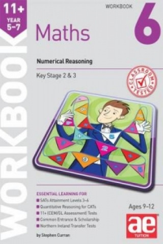 Kniha 11+ Maths Year 5-7 Workbook 6 Stephen C. Curran