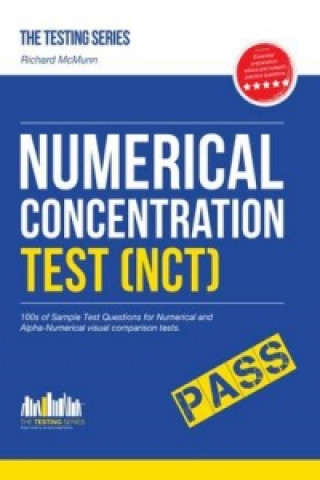 Könyv Numerical Concentration Test (NCT): Sample Test Questions for Train Drivers and Recruitment Processes to Help Improve Concentration and Working Under Richard McMunn