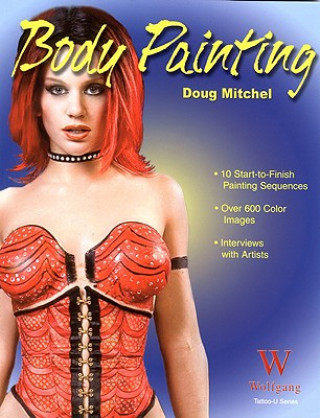 Kniha Body Painting Doug Mitchel