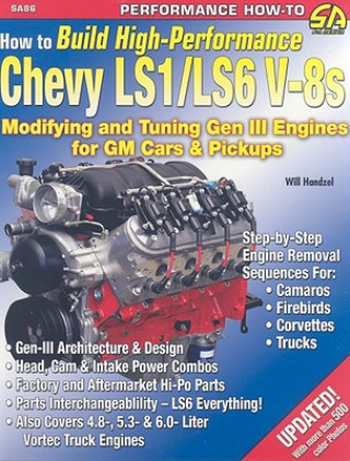 Kniha How to Build High Performance Chevy LS1/LS6 V-8s Will Handzel