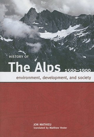 Carte History of the Alps, 1500 - 1900 Jon Mathieu