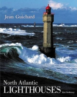 Carte North Atlantic Lighthouses Kenneth R. Trethewey
