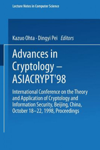 Książka Advances in Cryptology - ASIACRYPT'98 Kazuo Ohta