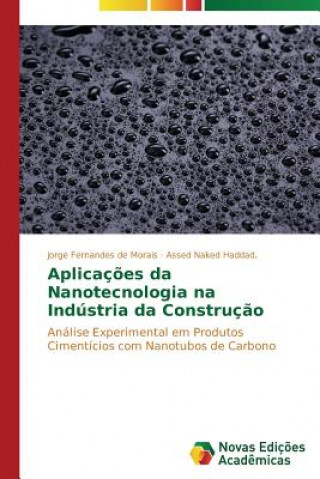 Kniha Aplicacoes da Nanotecnologia na Industria da Construcao Fernandes De Morais Jorge
