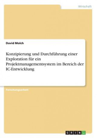 Book Konzipierung und Durchfuhrung einer Exploration fur ein Projektmanagementsystem im Bereich der IC-Entwicklung David Molch