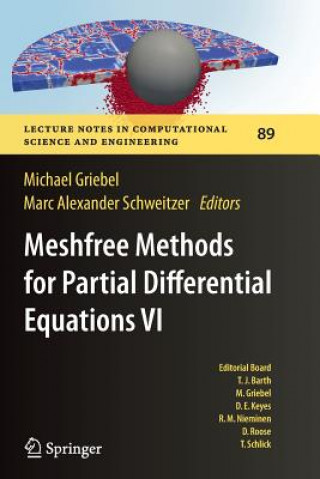 Könyv Meshfree Methods for Partial Differential Equations VI Michael Griebel