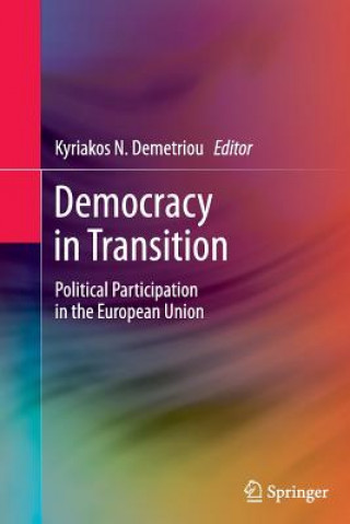 Kniha Democracy in Transition Kyriakos N. Demetriou