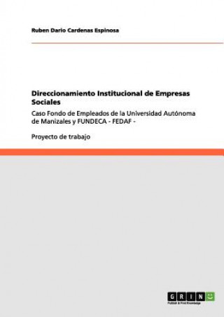 Carte Direccionamiento Institucional de Empresas Sociales Ruben Dario Cardenas Espinosa