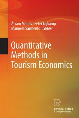 Kniha Quantitative Methods in Tourism Economics Álvaro Matias