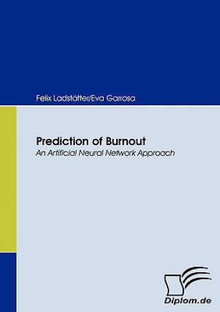 Kniha Prediction of Burnout Eva Garrosa