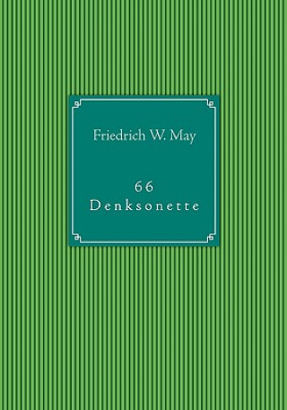 Könyv 66 Denksonette Friedrich W May