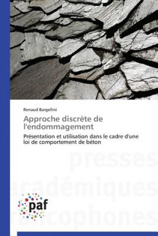 Книга Approche Discrete de l'Endommagement Bargellini Renaud