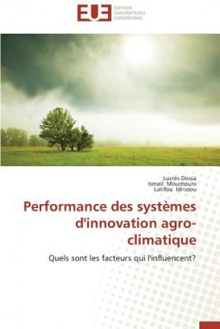 Carte Performance Des Syst mes d'Innovation Agro-Climatique Idrissou Latifou