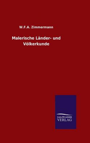 Carte Malerische Lander- und Voelkerkunde W F a Zimmermann