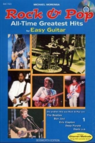 Carte Rock and Pop All Time Greatest Hits for Easy Guitar 