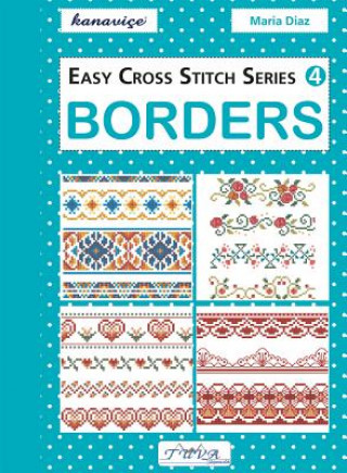 Książka Easy Cross Stitch: Borders Maria Diaz