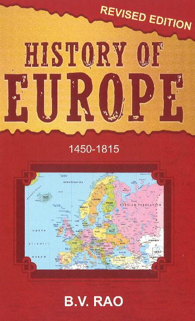 Carte History of Europe B. V. Rao