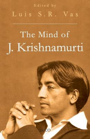 Kniha Mind of J. Krishnamurthi Luis S. R. Vas