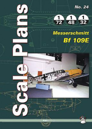 Kniha Scale Plans No. 24: Messerschmitt BF 109e Dariusz Karnas