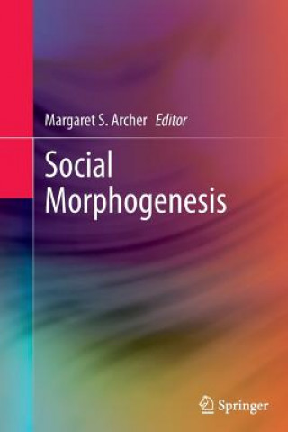 Książka Social Morphogenesis Margaret S. Archer