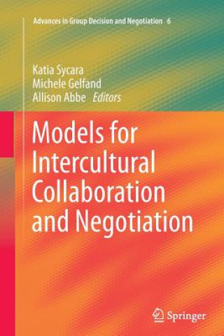 Kniha Models for Intercultural Collaboration and Negotiation Allison Abbe