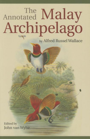 Carte Annotated Malay Archipelago by Alfred Russel Wallace 