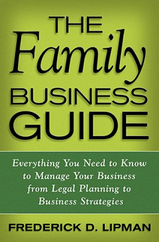 Kniha Family Business Guide F. Lipman