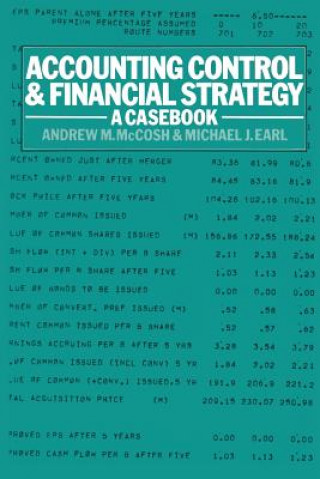 Könyv Accounting Control and Financial Strategy Andrew M. McCosh