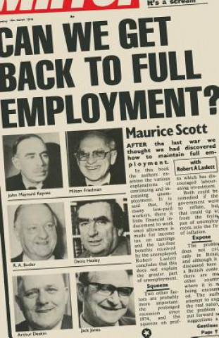 Kniha Can We Get Back to Full Employment? Maurice Fitzgerald Scott