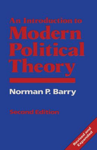 Carte Introduction to Modern Political Theory Norman P. Barry