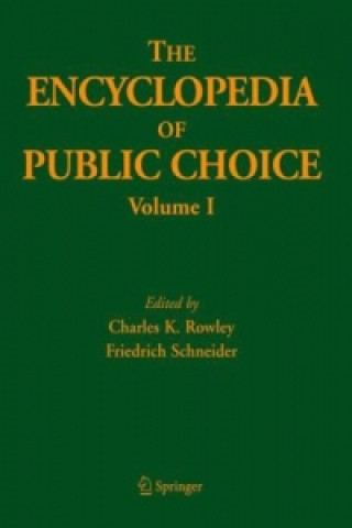 Kniha Encyclopedia of Public Choice Charles Rowley