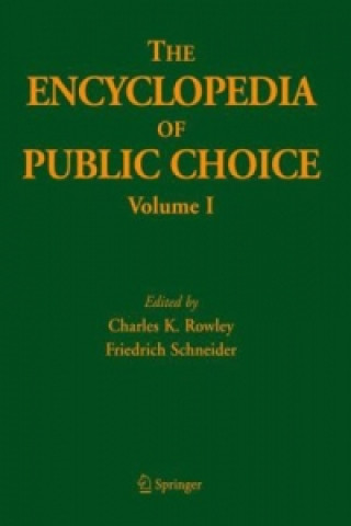 Buch Encyclopedia of Public Choice Charles Rowley