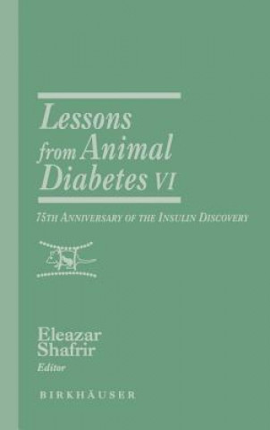 Książka Lessons from Animal Diabetes VI Eleazar Shafrir