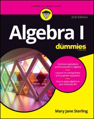 Kniha Algebra I For Dummies, 2nd Edition Mary Jane Sterling