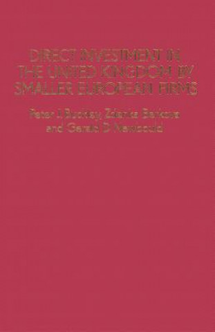 Kniha Direct Investment in the United Kingdom by Smaller European Firms Peter J. Buckley