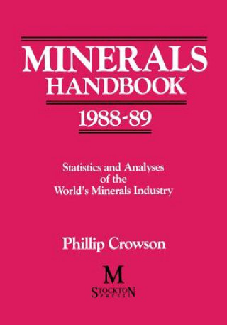 Könyv Minerals Handbook 1988-89 Phillip Crowson