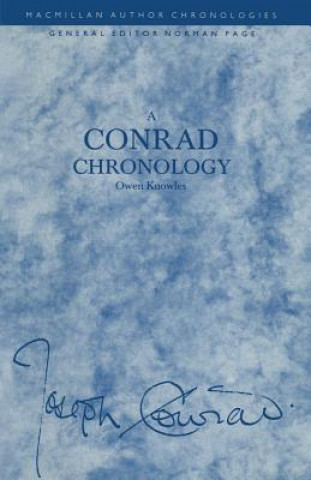 Livre Conrad Chronology Owen Knowles