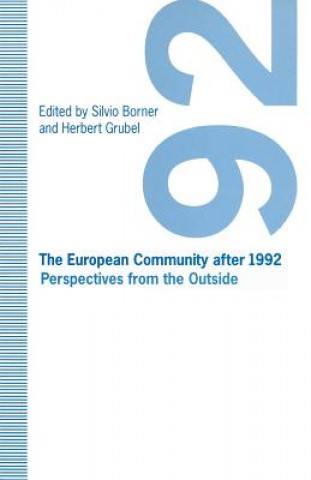 Könyv European Community after 1992 Silvio Borner