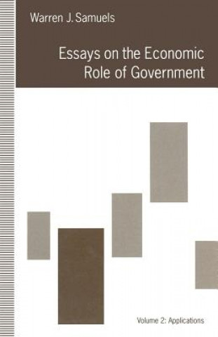 Buch Essays on the Economic Role of Government Warren J. Samuels