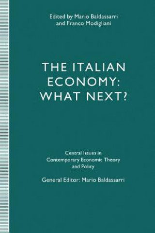 Kniha Italian Economy: What Next? Mario Baldassarri