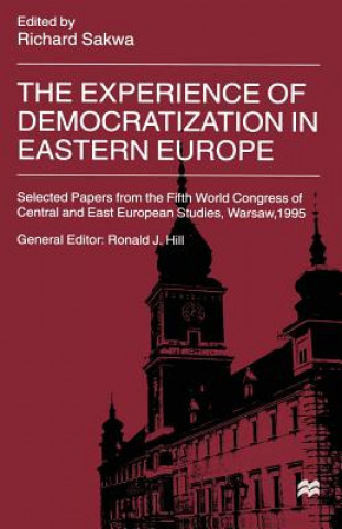 Könyv Experience of Democratization in Eastern Europe Richard Sakwa