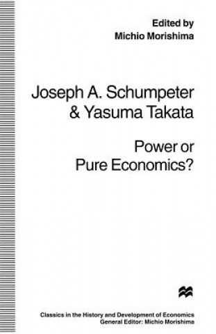 Kniha Power or Pure Economics? Yasuma Takata