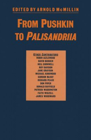 Carte From Pushkin to Palisandriia Arnold McMillin