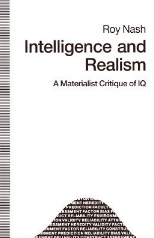 Könyv Intelligence and Realism Roy Nash